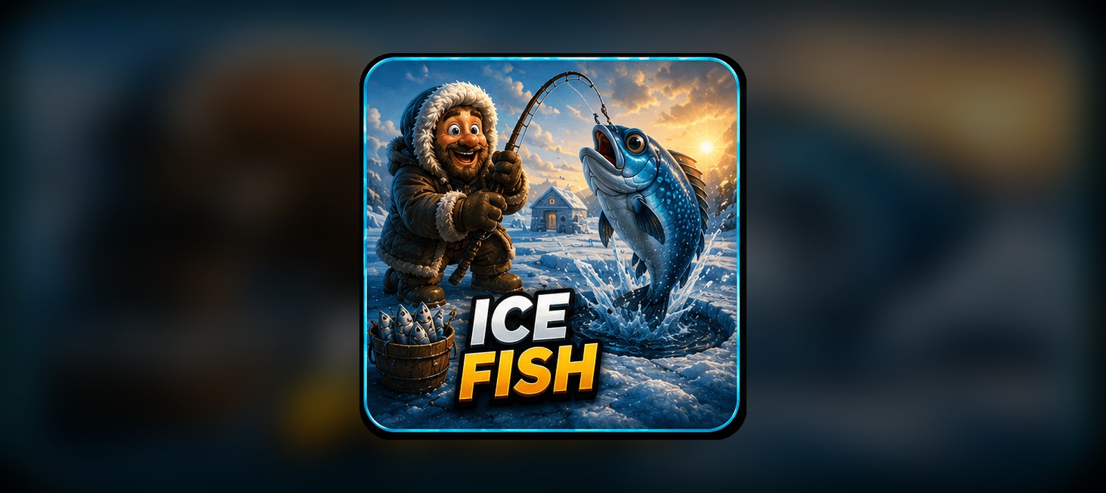 Ice Fish TikTok — jeu casino, illustration