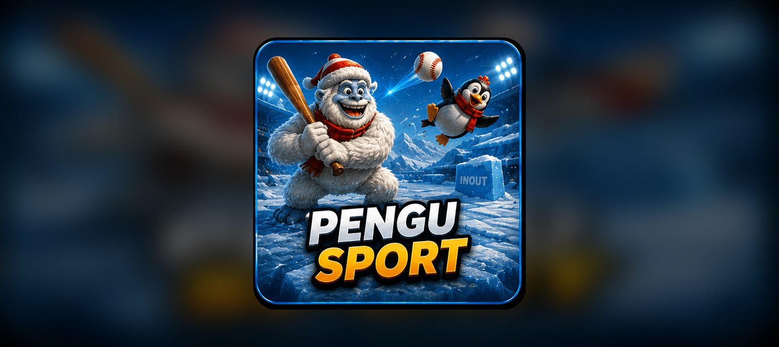 Pengu Sport TikTok — jeu casino, illustration